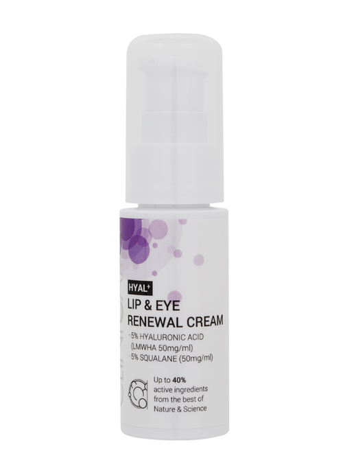 Hyal + Lip & Eye Renewal Cream (30ml)