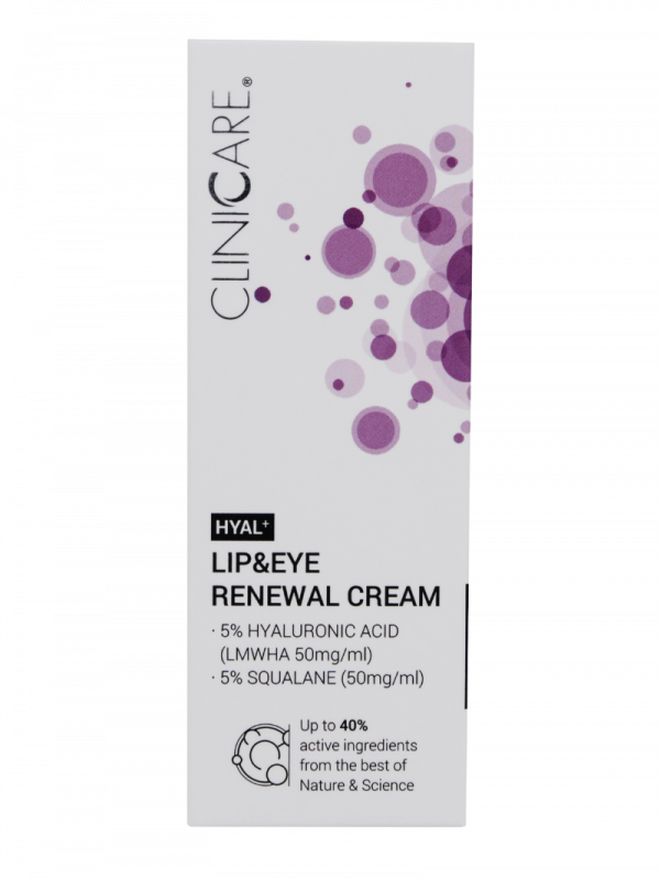 Hyal + Lip & Eye Renewal Cream (30ml)