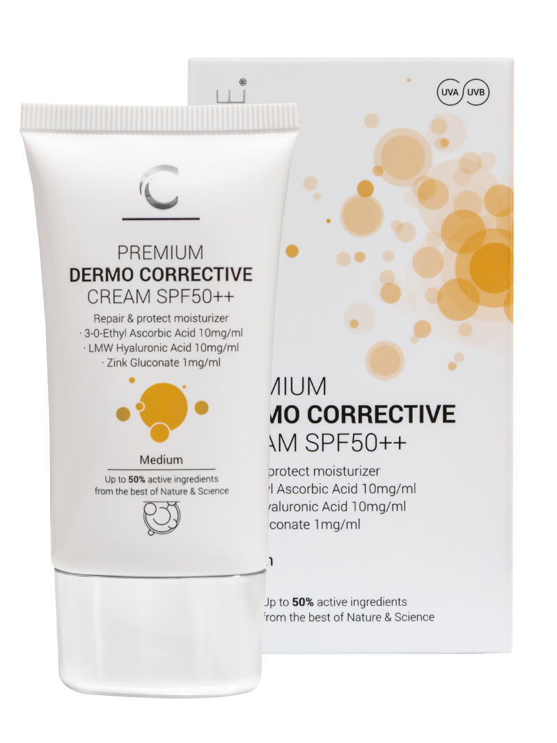 Premium Dermo Corrective Cream (SPF50) Medium (35ml)